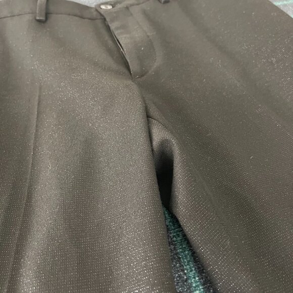 ZARA Men's Sparkle Glitter Shimmer Retro Suit Pants Set (2 of 2) - Picture 2 of 5